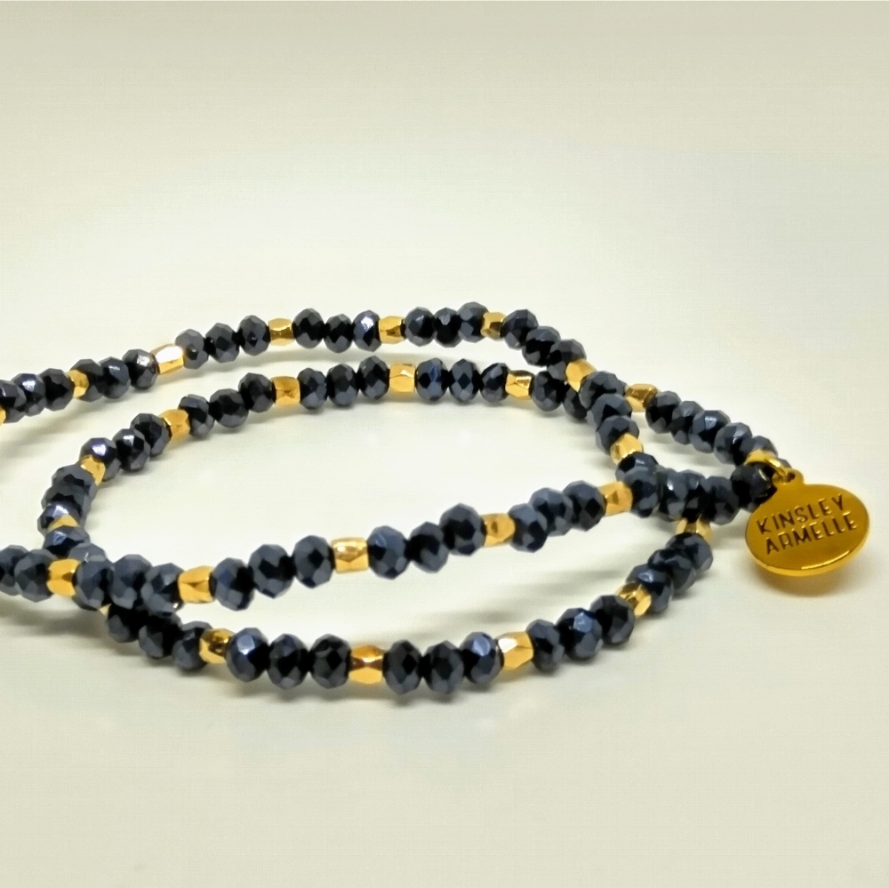 Indigo Wrap Bracelet